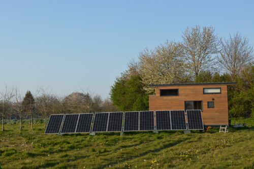système solaire autonome tiny house