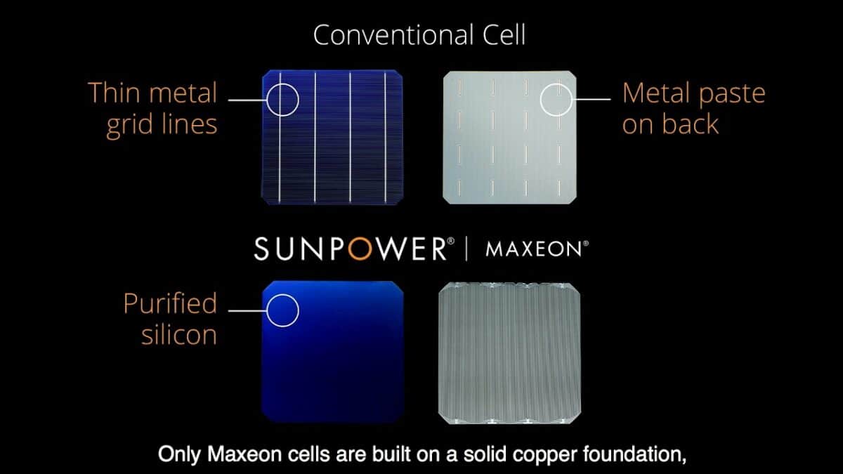 cellule Maxeon