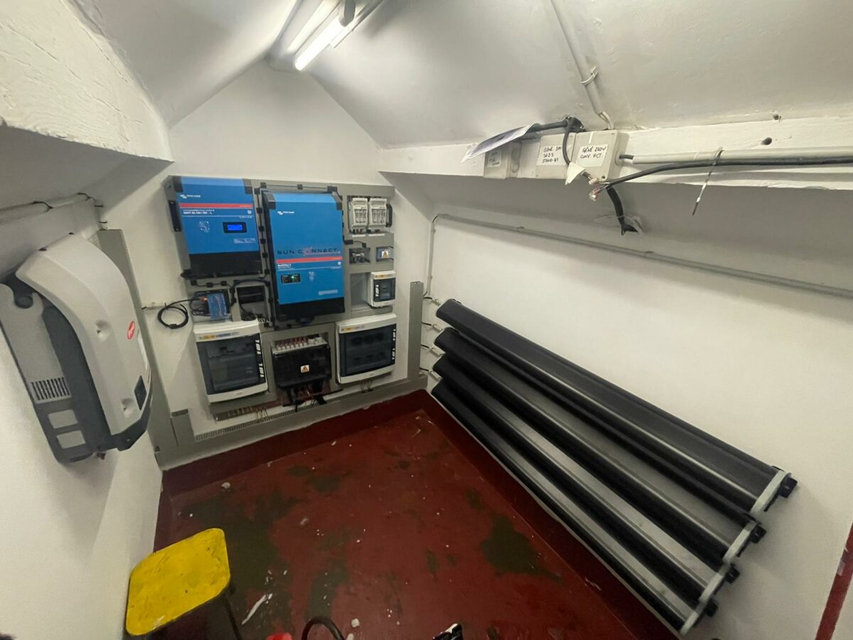chalet autonome électricité