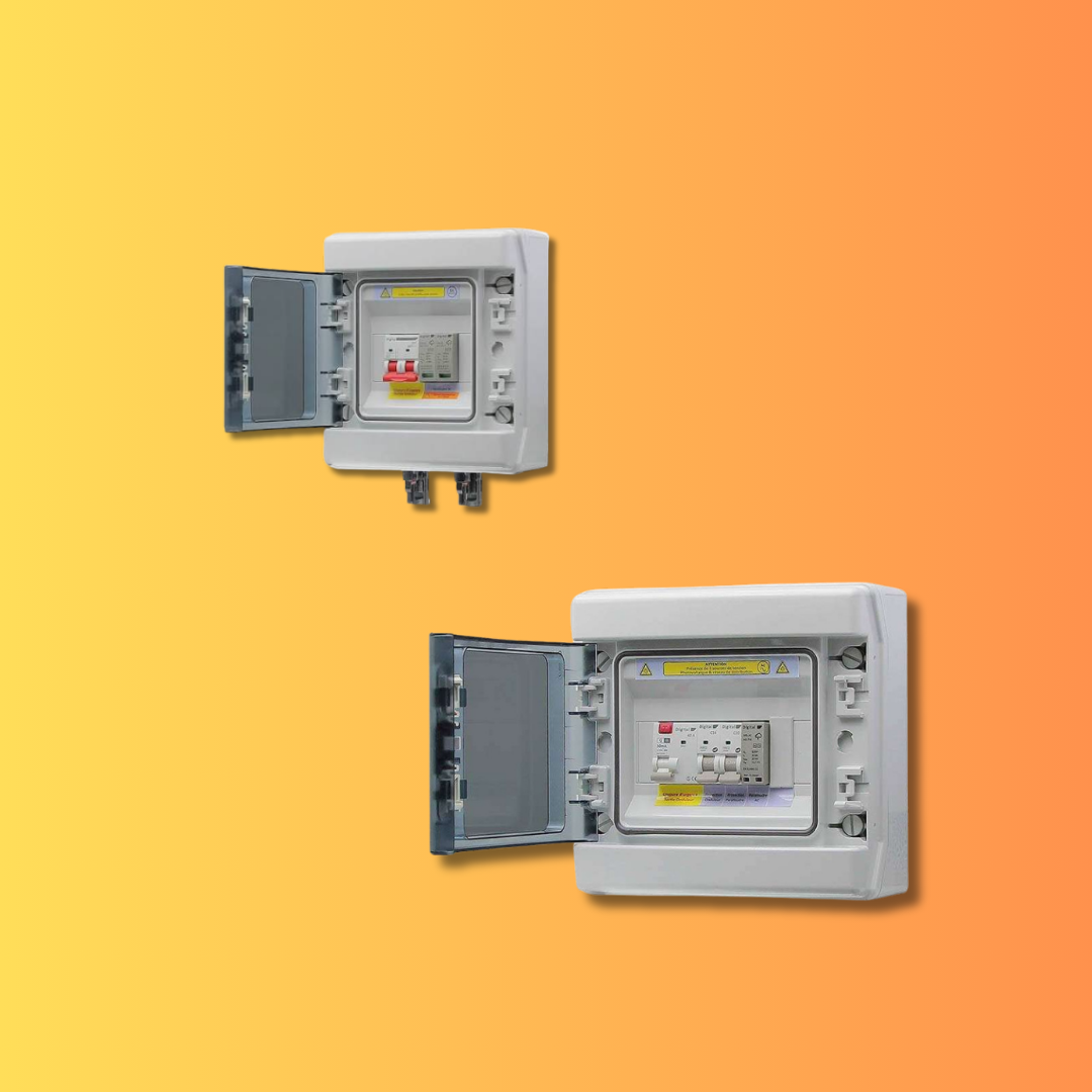 coffrets protection DC AC parafoudre câblage solaire