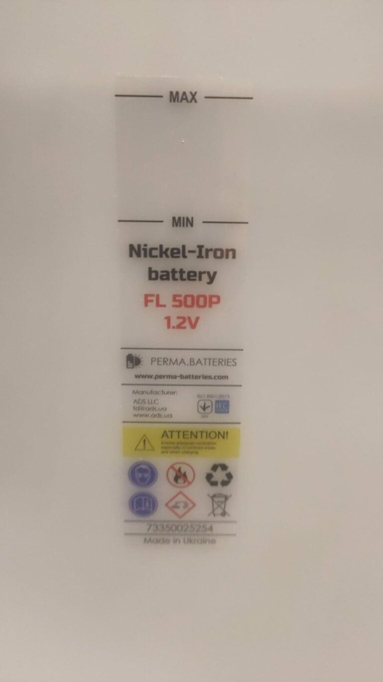 batterie nickel-fer