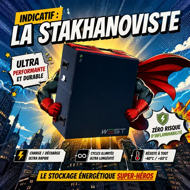 Supercondensateur Wright Energy Storage — série Alpine